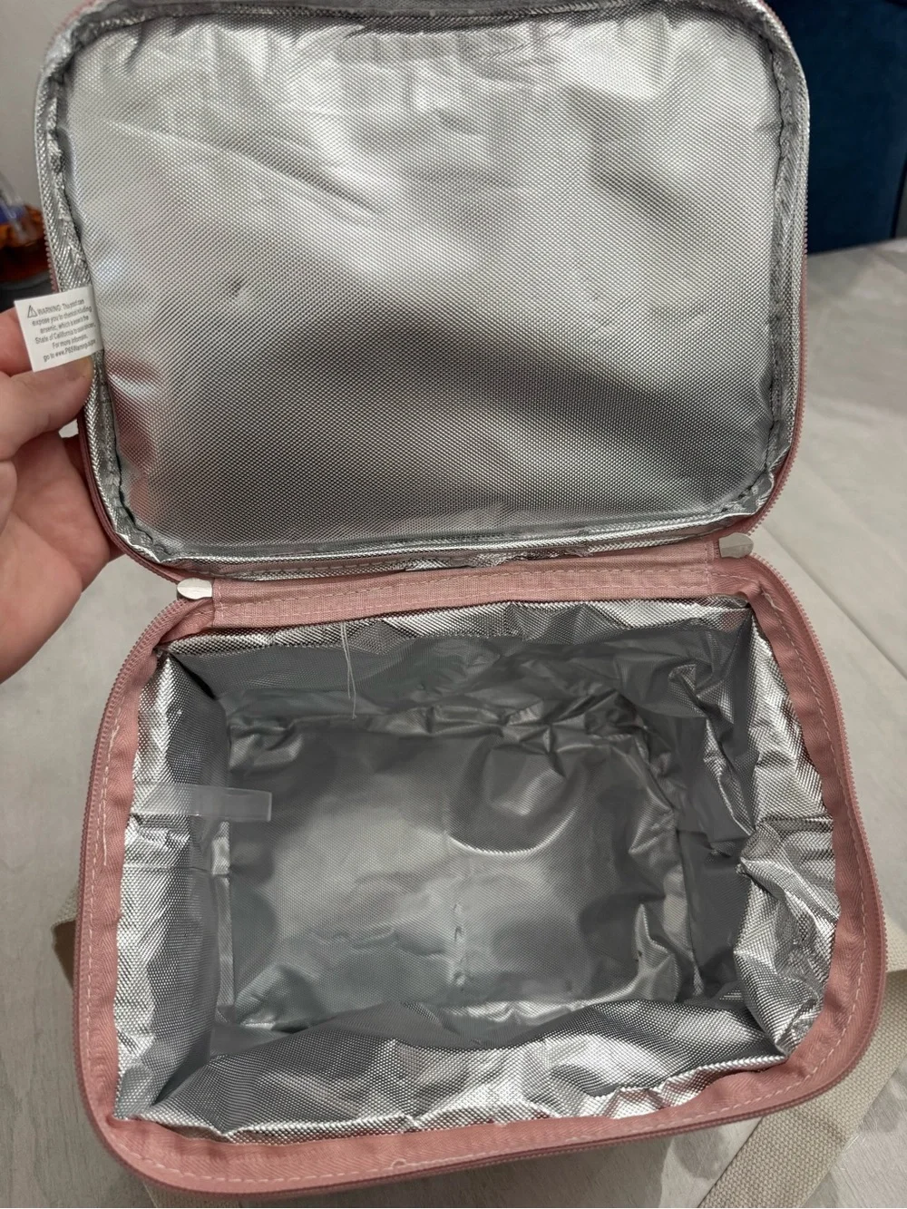 NWOT Cool Planet Pink Heather Insulated Lunch Box